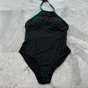 Afriel & Tabbris Australia Black One Piece Swim Suit Size 12‎ or Large
